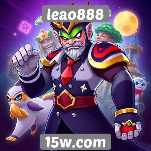 Escolha dos jogos disponíveis no leao888